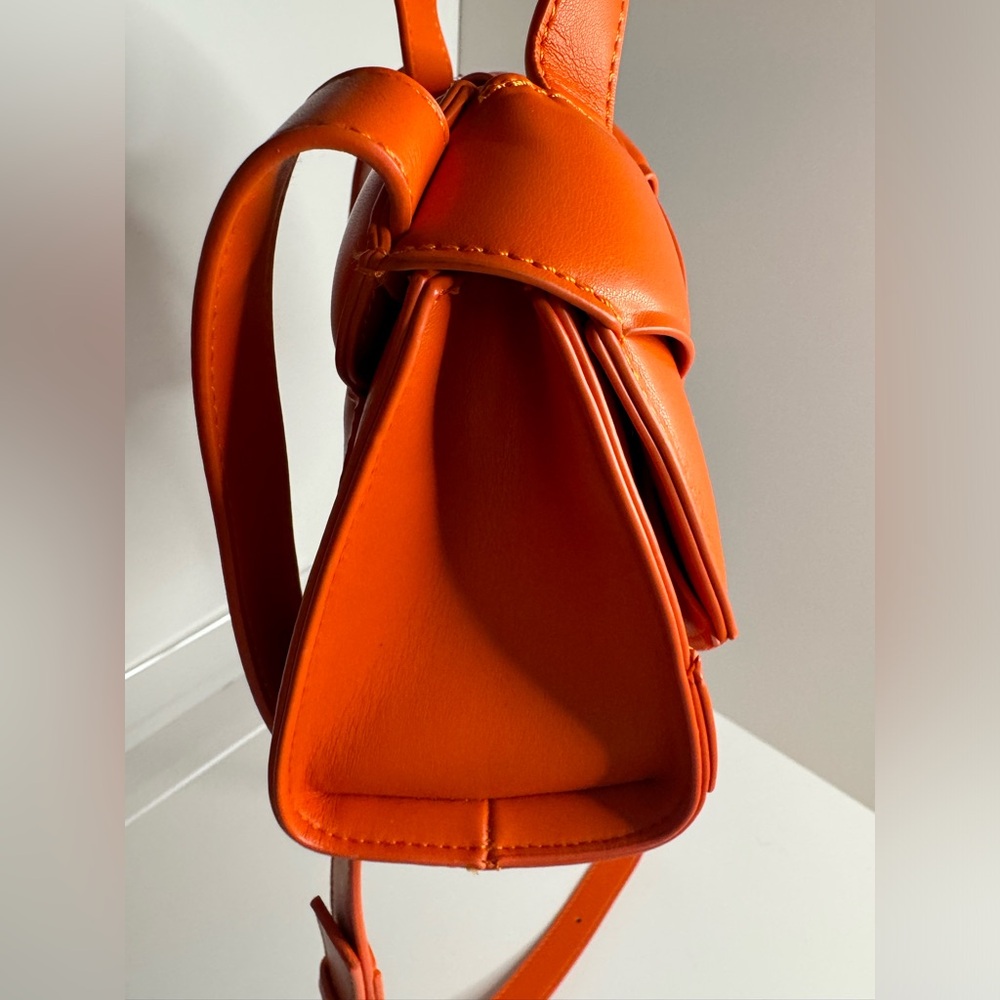 Anthropologie Vibrant Orange Crossbody Bag | NWT - Picture 6 of 14